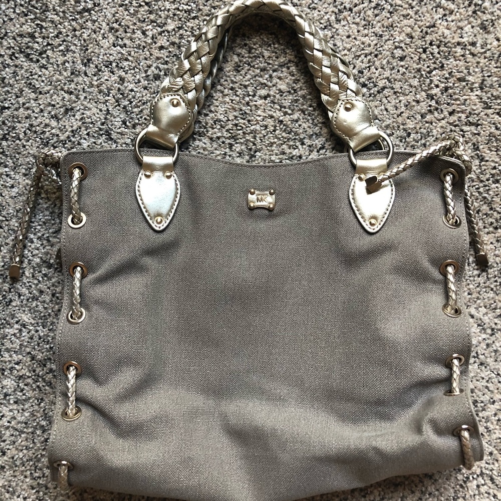 Michael Kors Braided Tote Bag